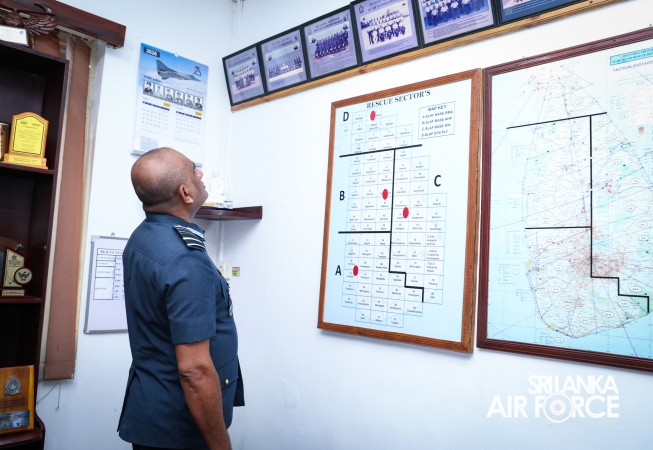 ANNUAL COMMANDER’S INSPECTION AT SLAF BASE HINGURAKGODA