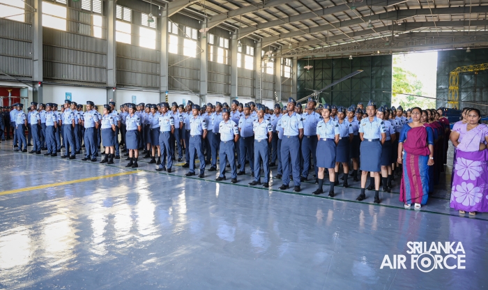 ANNUAL COMMANDER’S INSPECTION AT SLAF BASE HINGURAKGODA