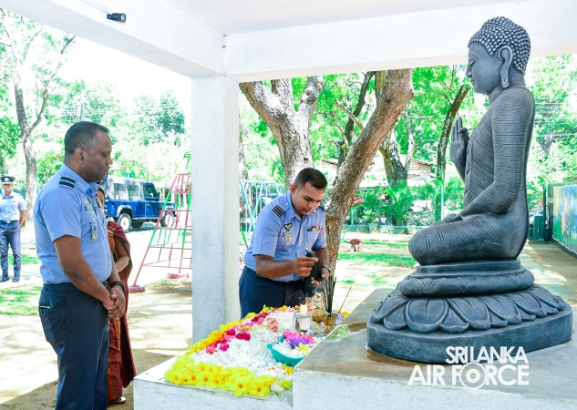 SLAF BASE HINGURAKGODA PRE-SCHOOL EXPANDS WITH NEW CLASSROOM BUILDING
