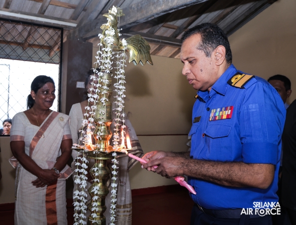 SLAF, SLCOMM
AND SLAF SEVA VANITHA UNIT CONDUCT MEDICAL OUTREACH PROGRAMME IN
ANURADHAPURA
