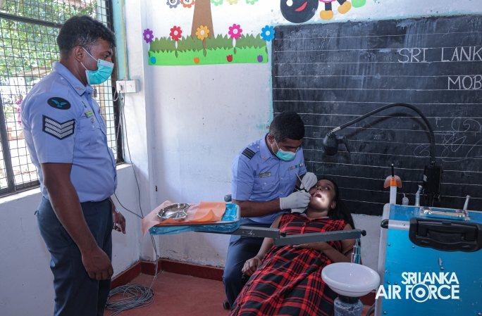 SLAF, SLCOMM
AND SLAF SEVA VANITHA UNIT CONDUCT MEDICAL OUTREACH PROGRAMME IN
ANURADHAPURA