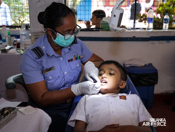 SLAF, SLCOMM
AND SLAF SEVA VANITHA UNIT CONDUCT MEDICAL OUTREACH PROGRAMME IN
ANURADHAPURA