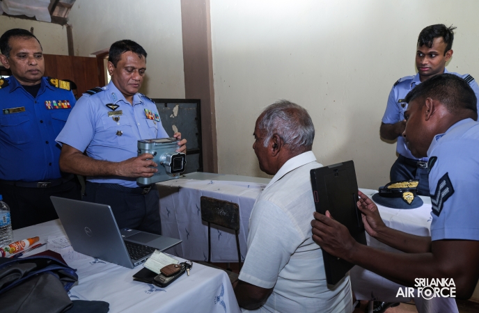 SLAF, SLCOMM
AND SLAF SEVA VANITHA UNIT CONDUCT MEDICAL OUTREACH PROGRAMME IN
ANURADHAPURA