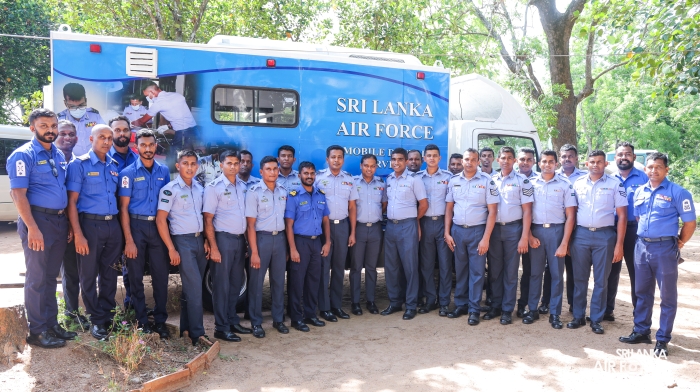 SLAF, SLCOMM
AND SLAF SEVA VANITHA UNIT CONDUCT MEDICAL OUTREACH PROGRAMME IN
ANURADHAPURA