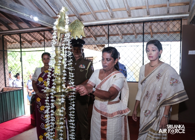 SLAF, SLCOMM
AND SLAF SEVA VANITHA UNIT CONDUCT MEDICAL OUTREACH PROGRAMME IN
ANURADHAPURA