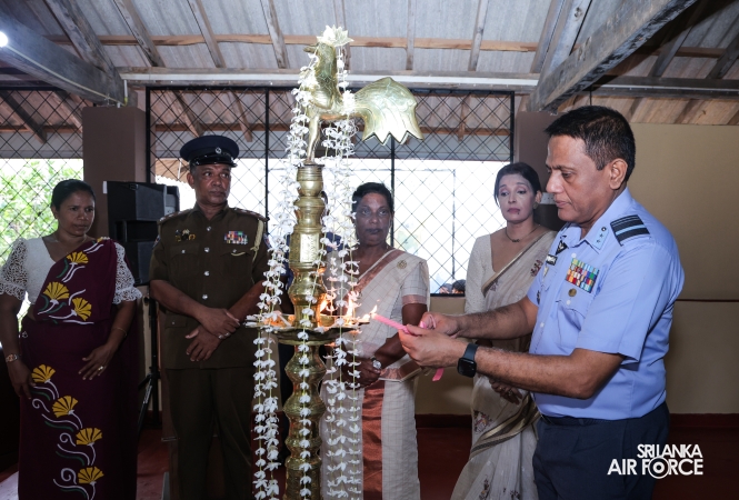 SLAF, SLCOMM
AND SLAF SEVA VANITHA UNIT CONDUCT MEDICAL OUTREACH PROGRAMME IN
ANURADHAPURA