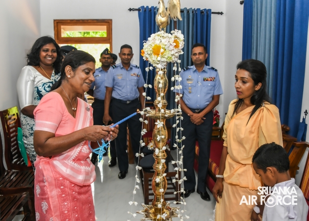 SLAF SEVA VANITHA UNIT CONDUCTS A HOUSE WARMING CEREMONY