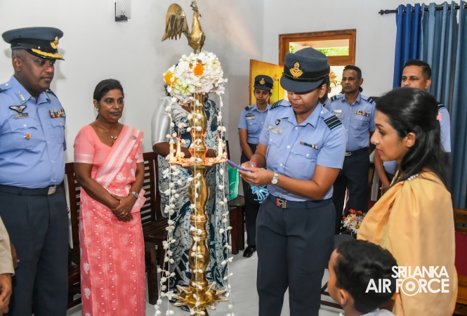 SLAF SEVA VANITHA UNIT CONDUCTS A HOUSE WARMING CEREMONY