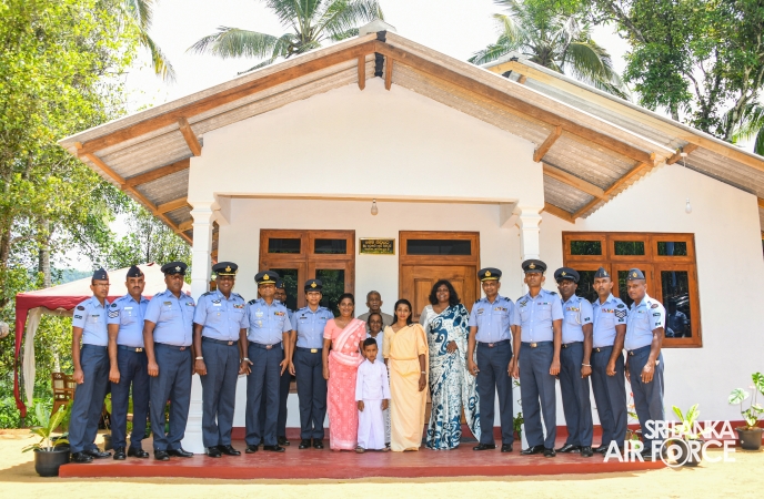 SLAF SEVA VANITHA UNIT CONDUCTS A HOUSE WARMING CEREMONY