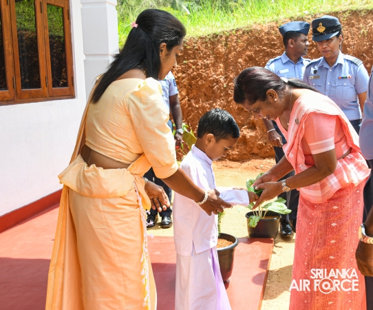 SLAF SEVA VANITHA UNIT CONDUCTS A HOUSE WARMING CEREMONY