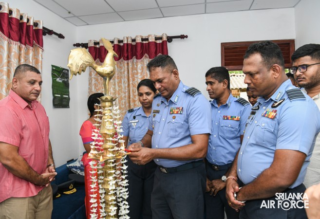 SLAF SEVA VANITHA UNIT CONDUCTS A HOUSE WARMING CEREMONY