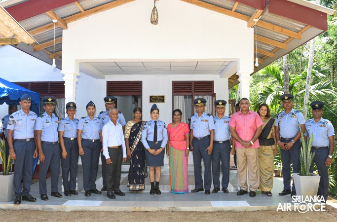SLAF SEVA VANITHA UNIT CONDUCTS A HOUSE WARMING CEREMONY