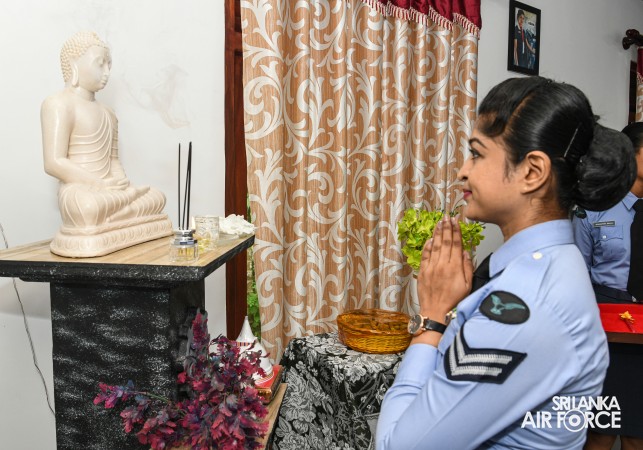 SLAF SEVA VANITHA UNIT CONDUCTS A HOUSE WARMING CEREMONY