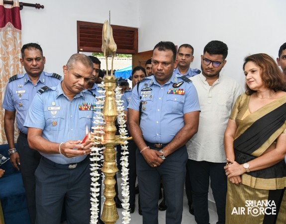 SLAF SEVA VANITHA UNIT CONDUCTS A HOUSE WARMING CEREMONY