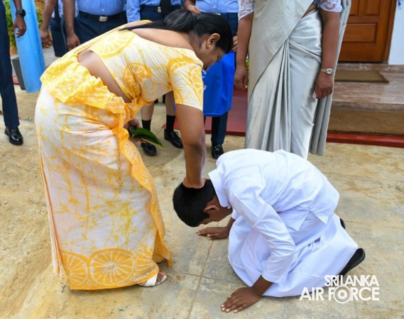 SLAF SEVA VANITHA UNIT CONDUCTS A HOUSE WARMING CEREMONY