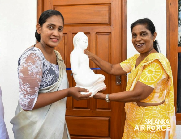 SLAF SEVA VANITHA UNIT CONDUCTS A HOUSE WARMING CEREMONY