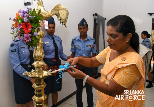 SLAF SEVA VANITHA UNIT CONDUCTS A HOUSE WARMING CEREMONY