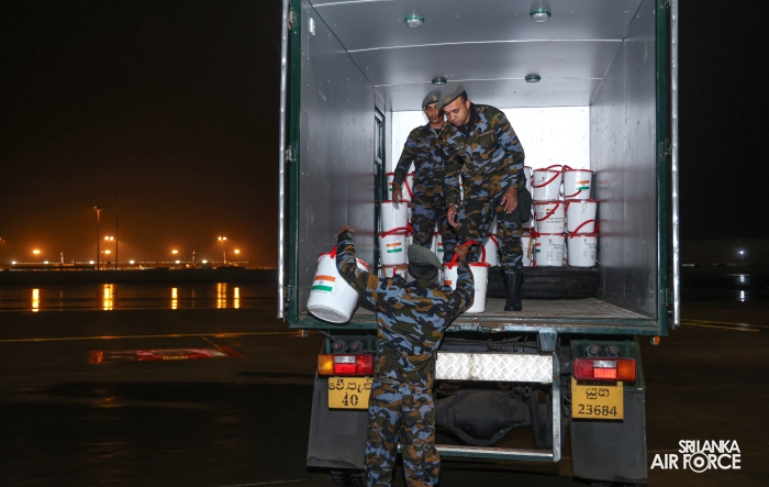 IAF
C-130 AIRCRAFT CARRYING DISASTER RELIEF SUPPLIES ARRIVES IN SRI LANKA