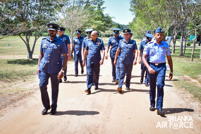 ANNUAL COMMANDER’S INSPECTION AT SLAF STATION IRANAMADU
