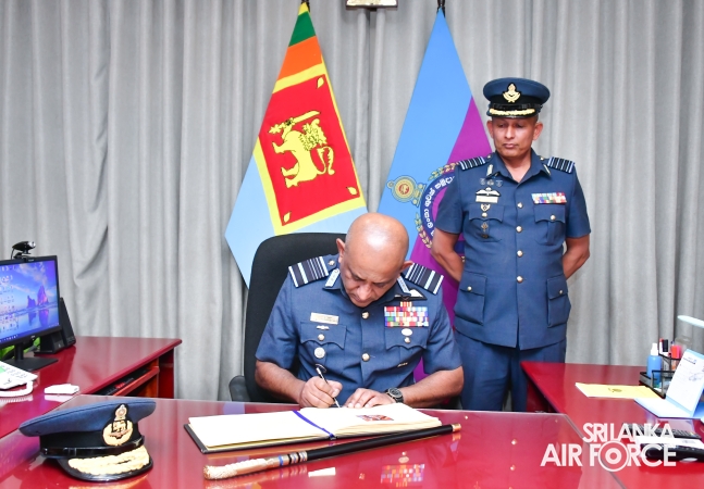 ANNUAL COMMANDER’S INSPECTION AT SLAF STATION IRANAMADU