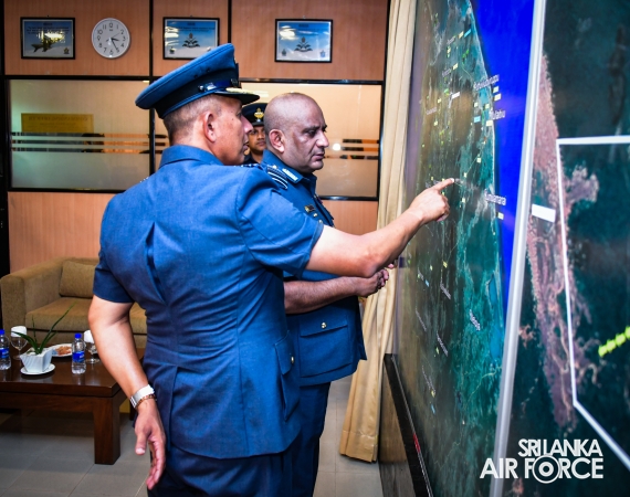 ANNUAL COMMANDER’S INSPECTION AT SLAF STATION IRANAMADU