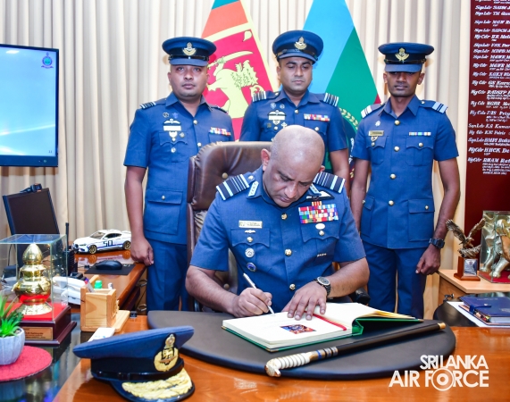 ANNUAL COMMANDER’S INSPECTION AT SLAF STATION IRANAMADU