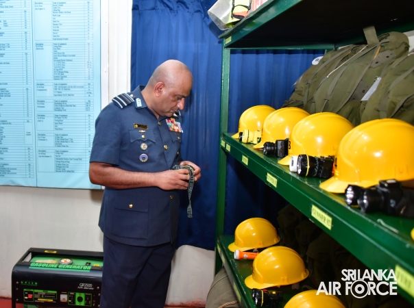 ANNUAL COMMANDER’S INSPECTION AT SLAF STATION IRANAMADU