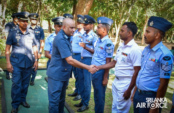 ANNUAL COMMANDER’S INSPECTION AT SLAF STATION IRANAMADU