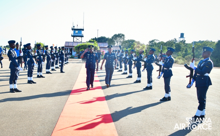 ANNUAL COMMANDER’S INSPECTION AT SLAF STATION IRANAMADU