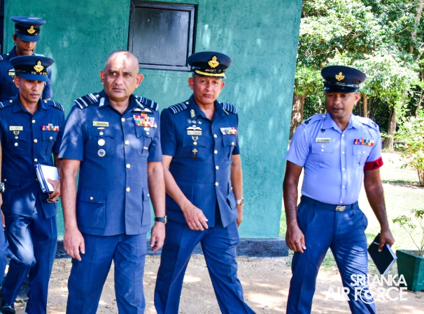 ANNUAL COMMANDER’S INSPECTION AT SLAF STATION IRANAMADU