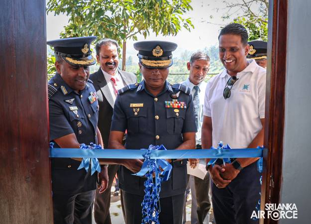 SLAF ESTABLISHES FULLY EQUIPPED IT LABORATORY AT CP/N/DESSFORD TAMIL MAHA VIDYALAYA, NANU OYA