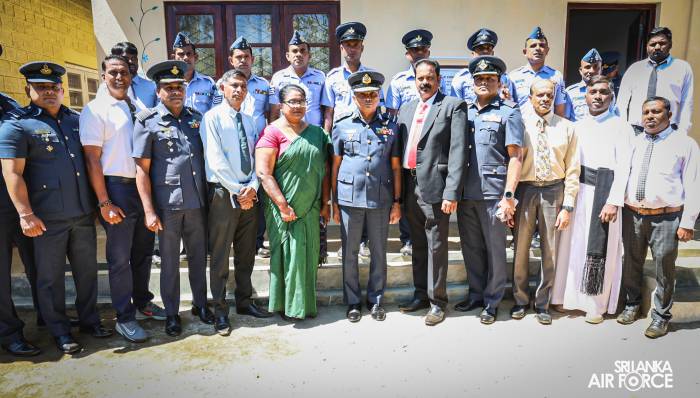 SLAF ESTABLISHES FULLY EQUIPPED IT LABORATORY AT CP/N/DESSFORD TAMIL MAHA VIDYALAYA, NANU OYA