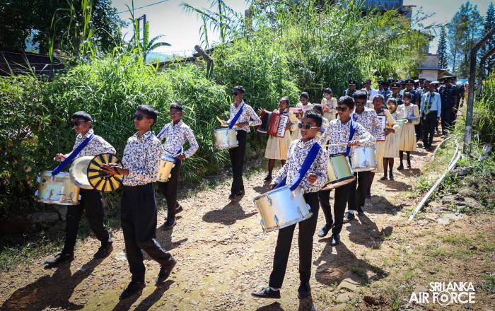 SLAF ESTABLISHES FULLY EQUIPPED IT LABORATORY AT CP/N/DESSFORD TAMIL MAHA VIDYALAYA, NANU OYA