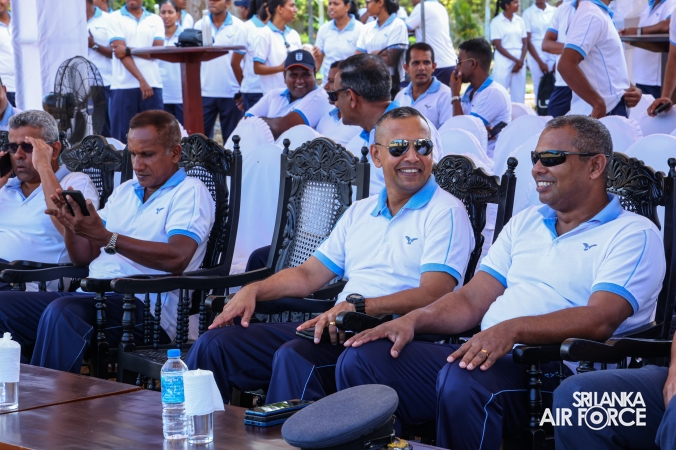 SLAF BASE KATUNAYAKE CELEBRATES 74TH ANNIVERSARY