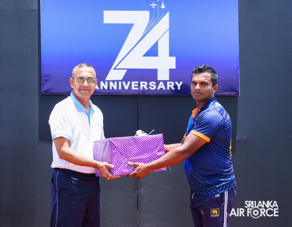 SLAF BASE KATUNAYAKE CELEBRATES 74TH ANNIVERSARY