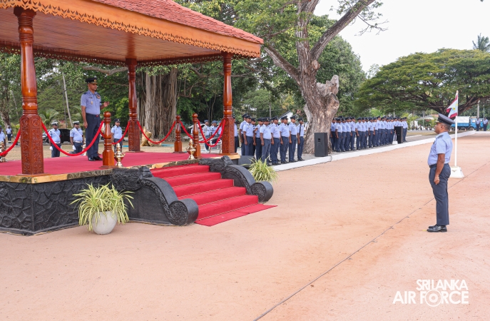 SLAF BASE KATUNAYAKE CELEBRATES 74TH ANNIVERSARY