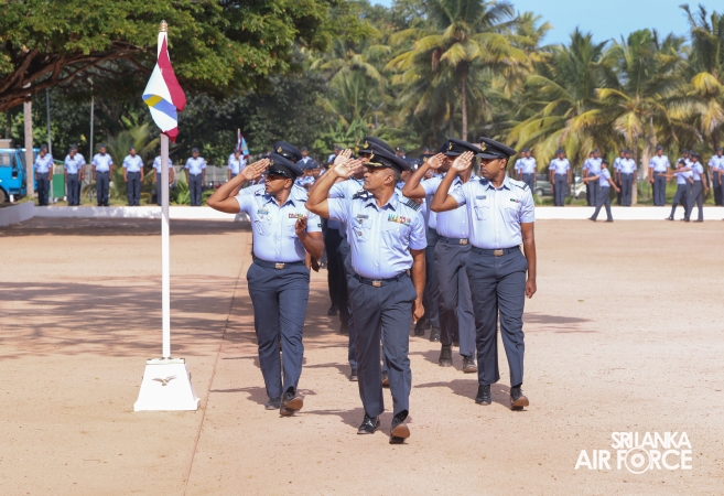 SLAF BASE KATUNAYAKE CELEBRATES 74TH ANNIVERSARY