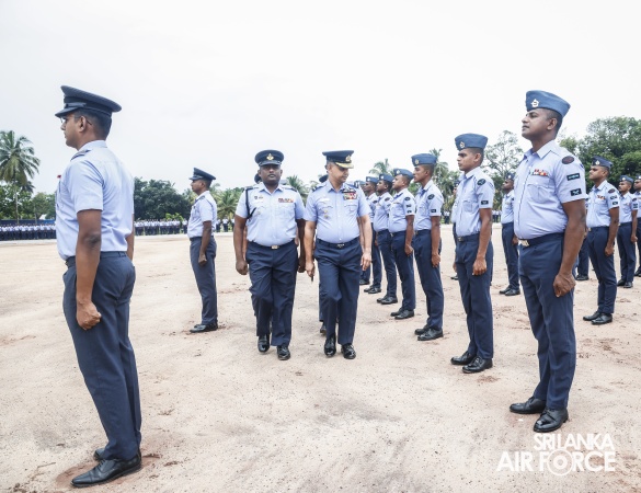 CHANGE OF COMMAND OF SLAF BASE KATUNAYAKE
