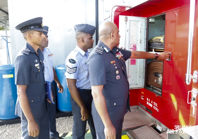 COMMANDER'S INSPECTION OF SLAF STATION KATUKURUNDA