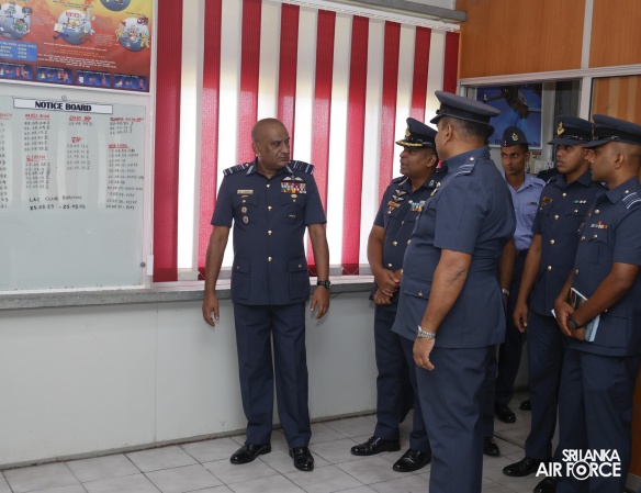 COMMANDER'S INSPECTION OF SLAF STATION KATUKURUNDA