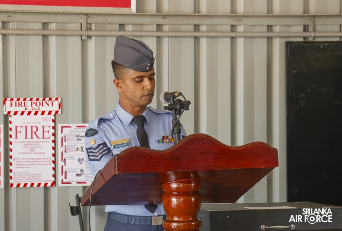 COMMANDER'S INSPECTION OF SLAF STATION KATUKURUNDA