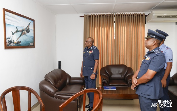 COMMANDER'S INSPECTION OF SLAF STATION KATUKURUNDA