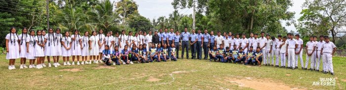 SLAF
COMBAT TRAINING SCHOOL DIYATALAWA CONDUCTS COMMUNITY OUTREACH PROGRAMME
UNDER THE CLEAN SRI LANKA PROJECT