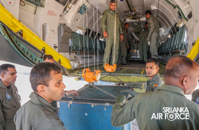 SLAF CONDUCTS REFRESHER TRAINING ON SAFE LOAD HANDLING FOR LOADMASTERS
