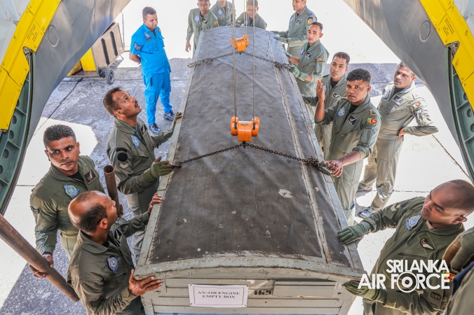 SLAF CONDUCTS REFRESHER TRAINING ON SAFE LOAD HANDLING FOR LOADMASTERS