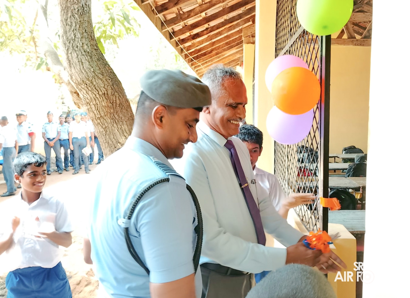 SLAF STATION MORAWEWA COMPLETES ‘GUWAN MITHUDAM’ PROJECT AT MAHADIWULWEWA NATIONAL SCHOOL