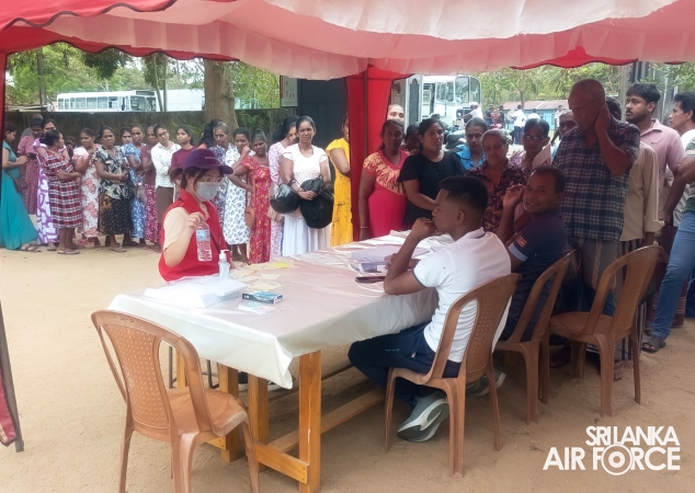 SUCCESSFUL TWO-DAY MEDICAL CAMPAIGN IN LAHUGALA SUPPORTED BY SLAF AND REGIONAL HEALTHCARE PARTNERS