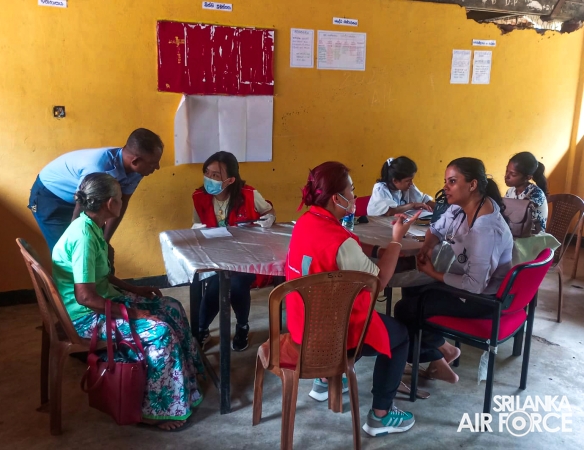 SUCCESSFUL TWO-DAY MEDICAL CAMPAIGN IN LAHUGALA SUPPORTED BY SLAF AND REGIONAL HEALTHCARE PARTNERS