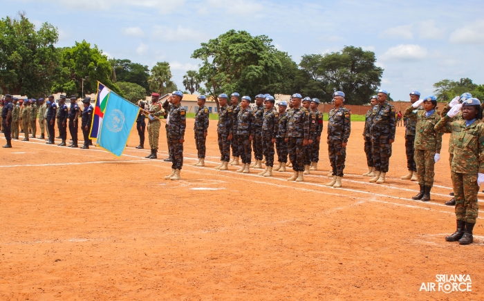 SRI LANKA AVIATION UNIT IN BRIA MARKS UNITED NATIONS PEACEKEEPERS DAY WITH PRIDE AND HONOUR