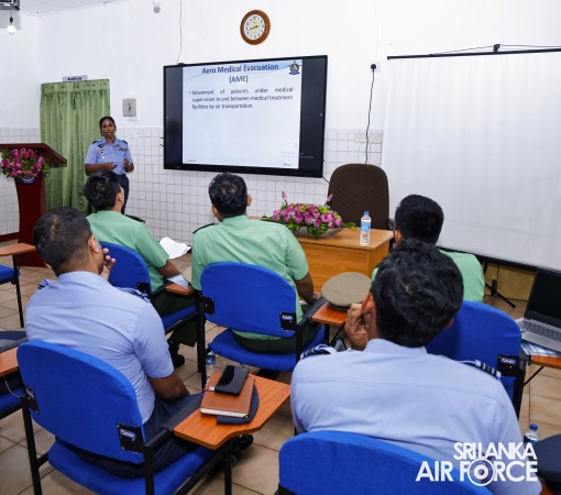 SLAF AND MYANMAR AIR FORCE CONDUCT SUBJECT MATTER EXPERT EXCHANGE ON AVIATION MEDICINE, MENTAL HEALTH AND NUTRITION